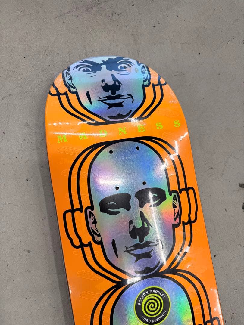 新品未使用MADNESS x POLERコラボデッキ 8.75