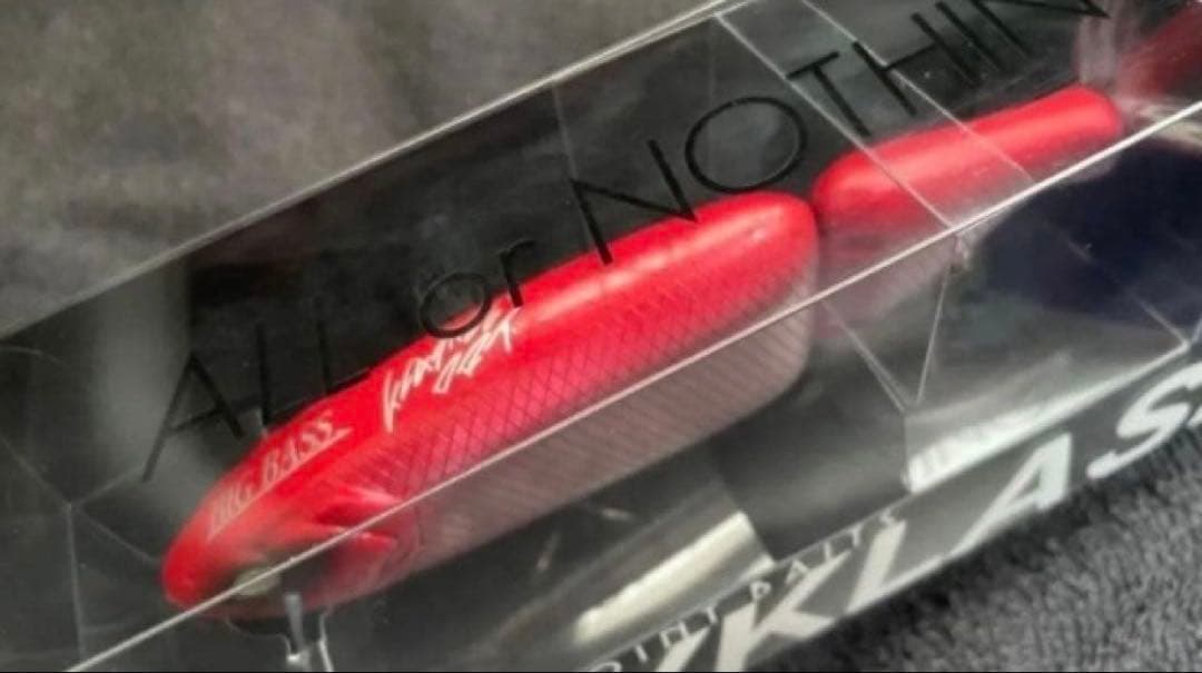 タイニークラッシュ　Low ビッグバスレッド　即完売　超レアカラー DRT