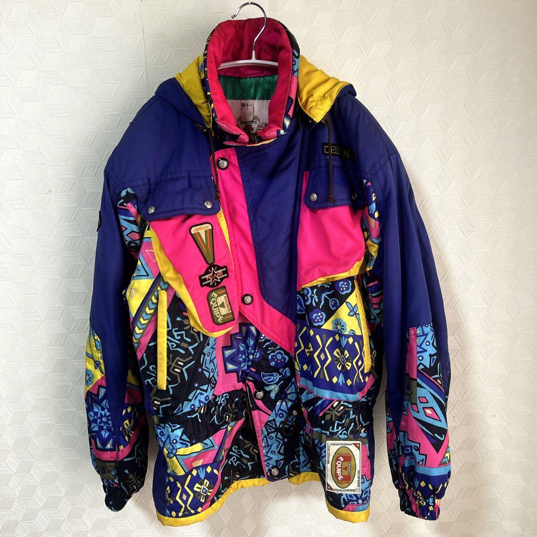 【お買い得処分SALE❗️】デサントスキーウェア Oサイズ 岩谷高峰サイン入り