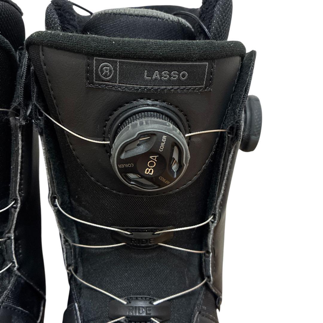 RIDE LASSO26cmライド ラッソ スノーボードブーツ　ダブルボアboa