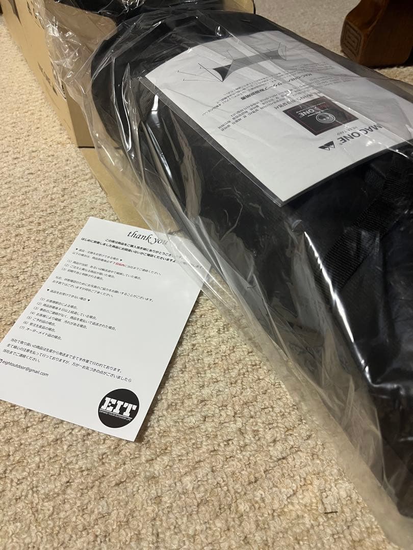 新品 Mac Outdoor MacOne マックワン ヘキサ ブラック L