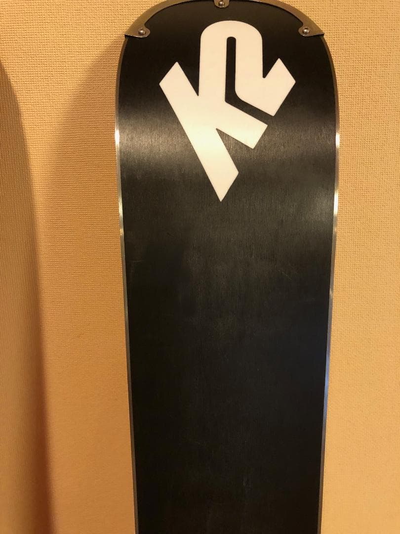 K2 IKONIC 84 スキー板 赤 バインディング付き