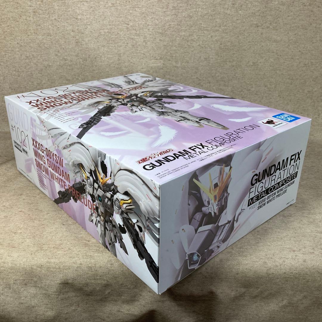 ウイングガンダム　スノーホワイトプレリュード　BANDAI