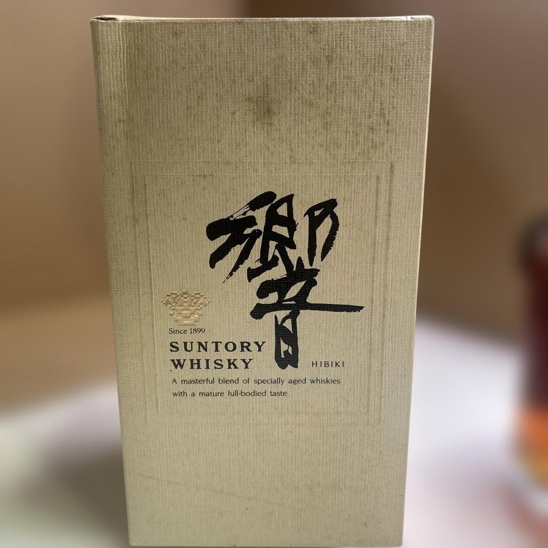 6589②【未開栓】響 旧 裏ゴールドラベル 金キャップ 43％ 700mL