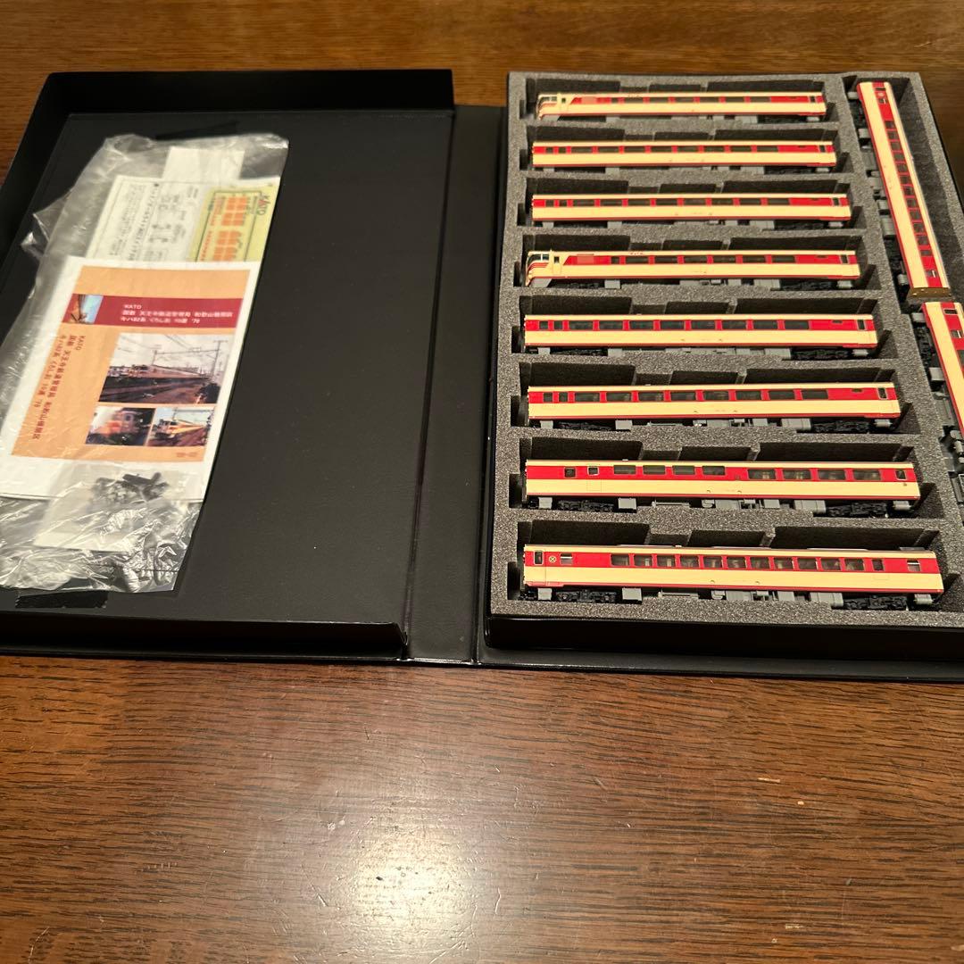 KATO キハ82系10連　くろしお　室内灯付　細密化加工　軽ウエザリングあり