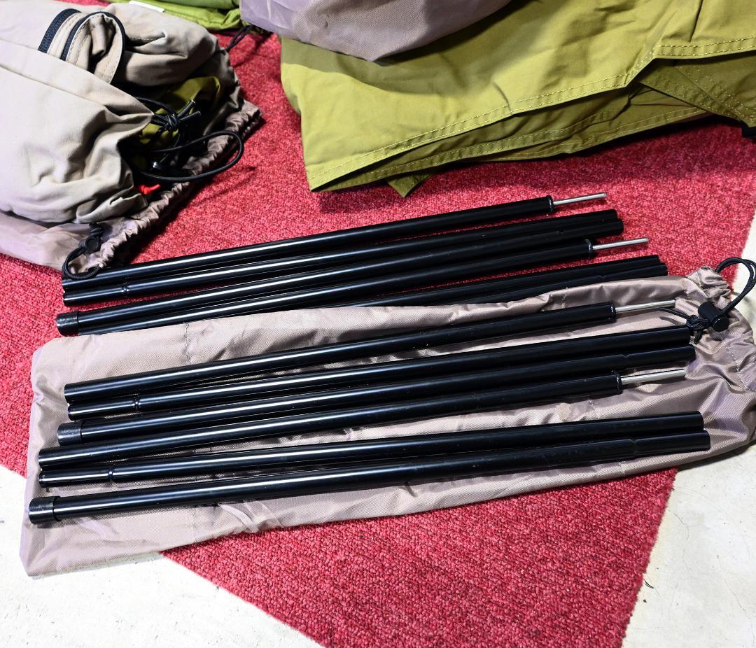 廃番品　炎幕 DX Ver2＋専用前幕付　美品　コットン100%幕