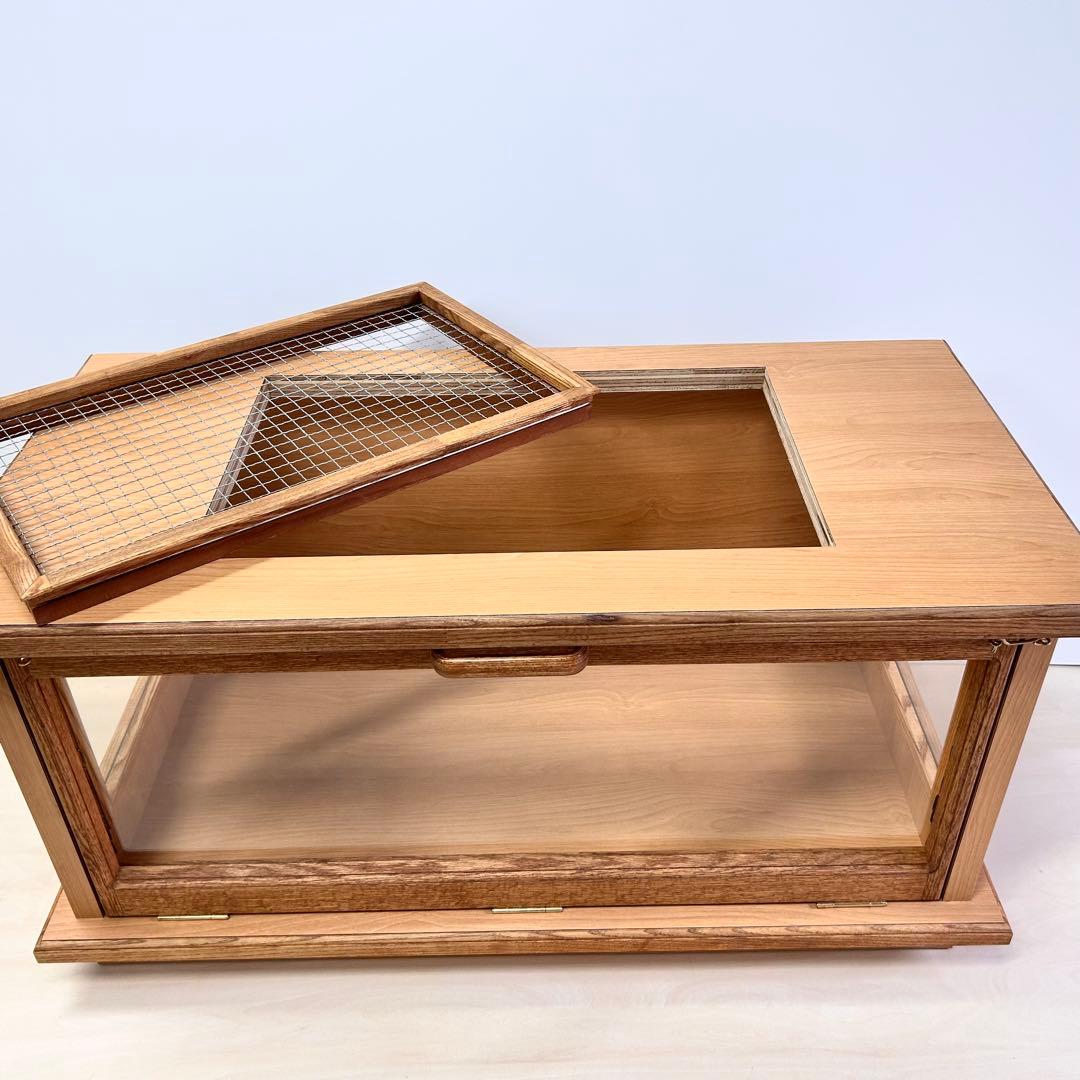 爬虫類ゲージ 一点物 木製 ケージ