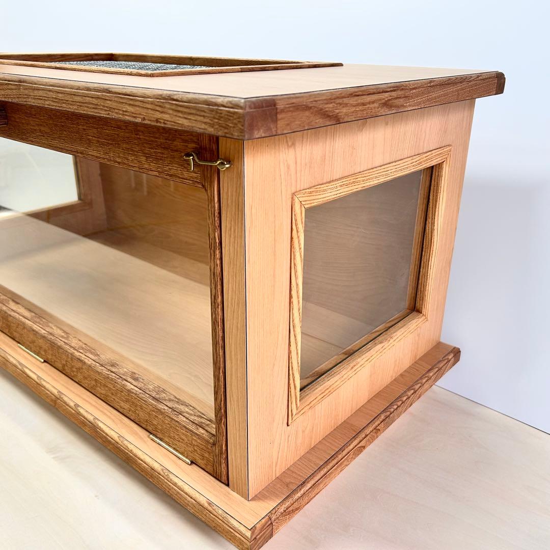 爬虫類ゲージ 一点物 木製 ケージ