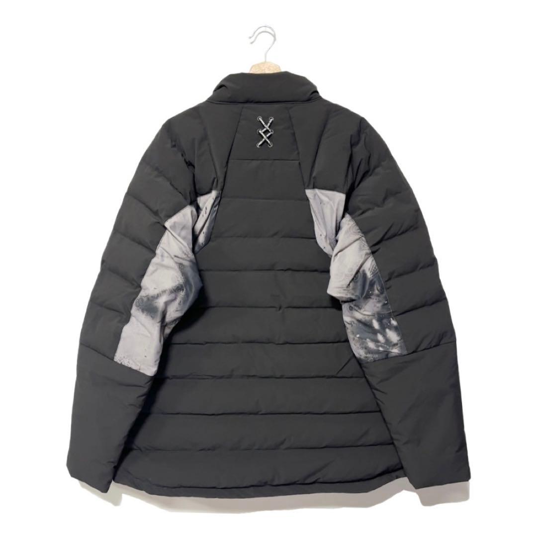 新品 ラッセルノ ゴルフ パデッド ジャケット ペイズリー ブラック 2XL 7