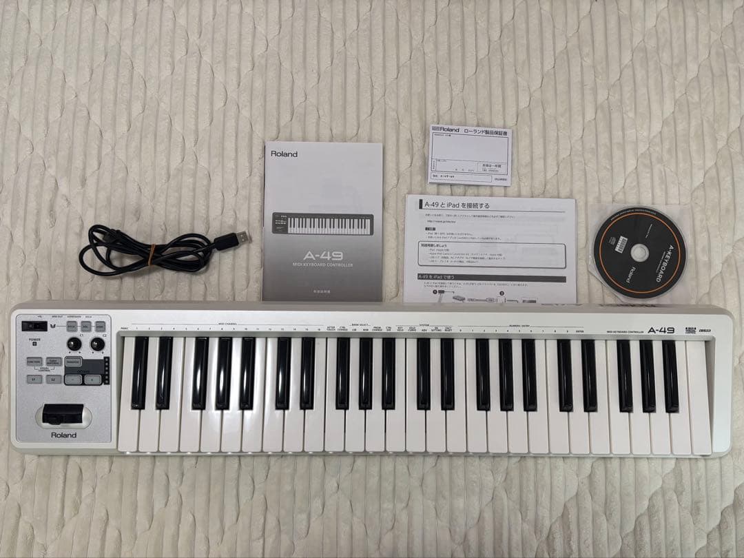 Roland A-49 MIDIキーボード 本体
