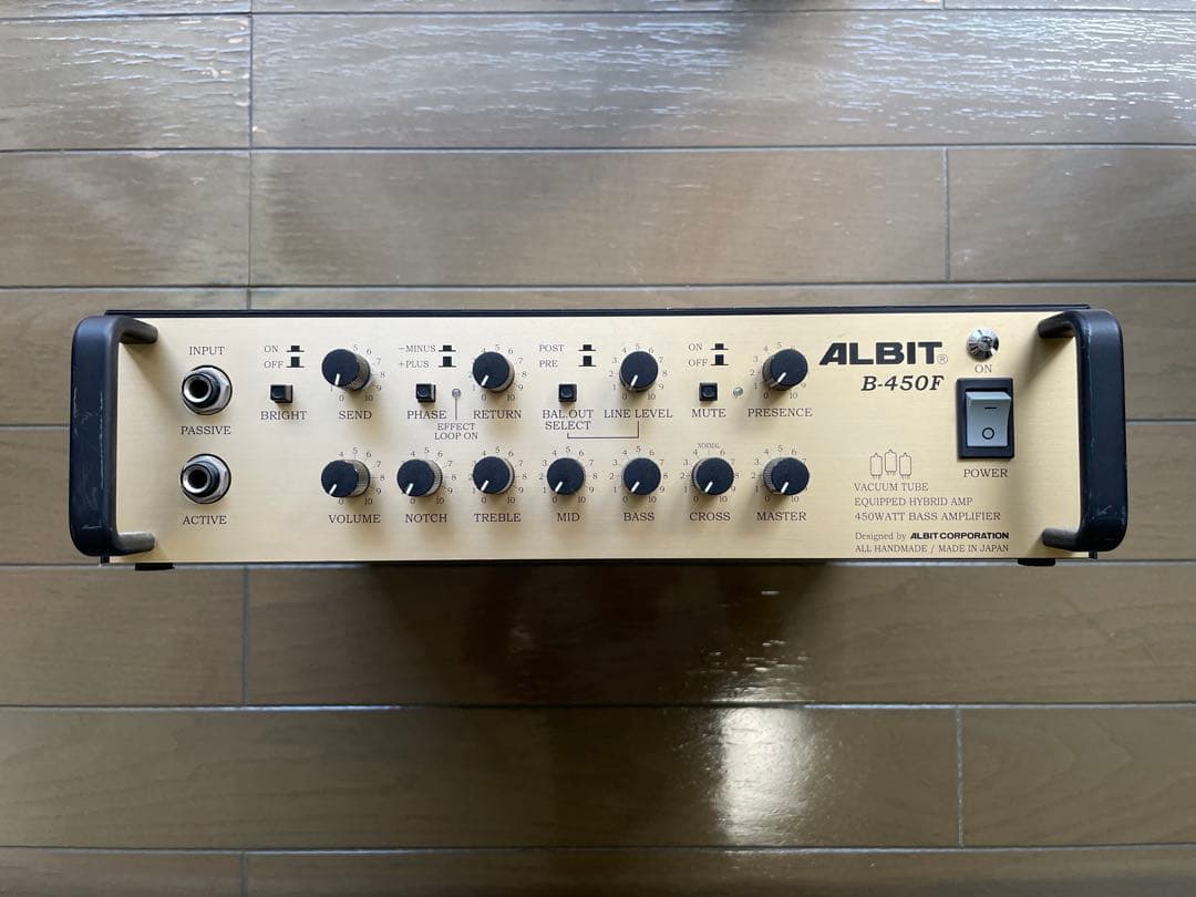 ALBIT B-450F ベース用アンプ