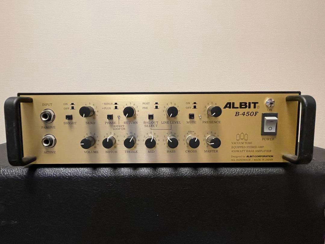 ALBIT B-450F ベース用アンプ