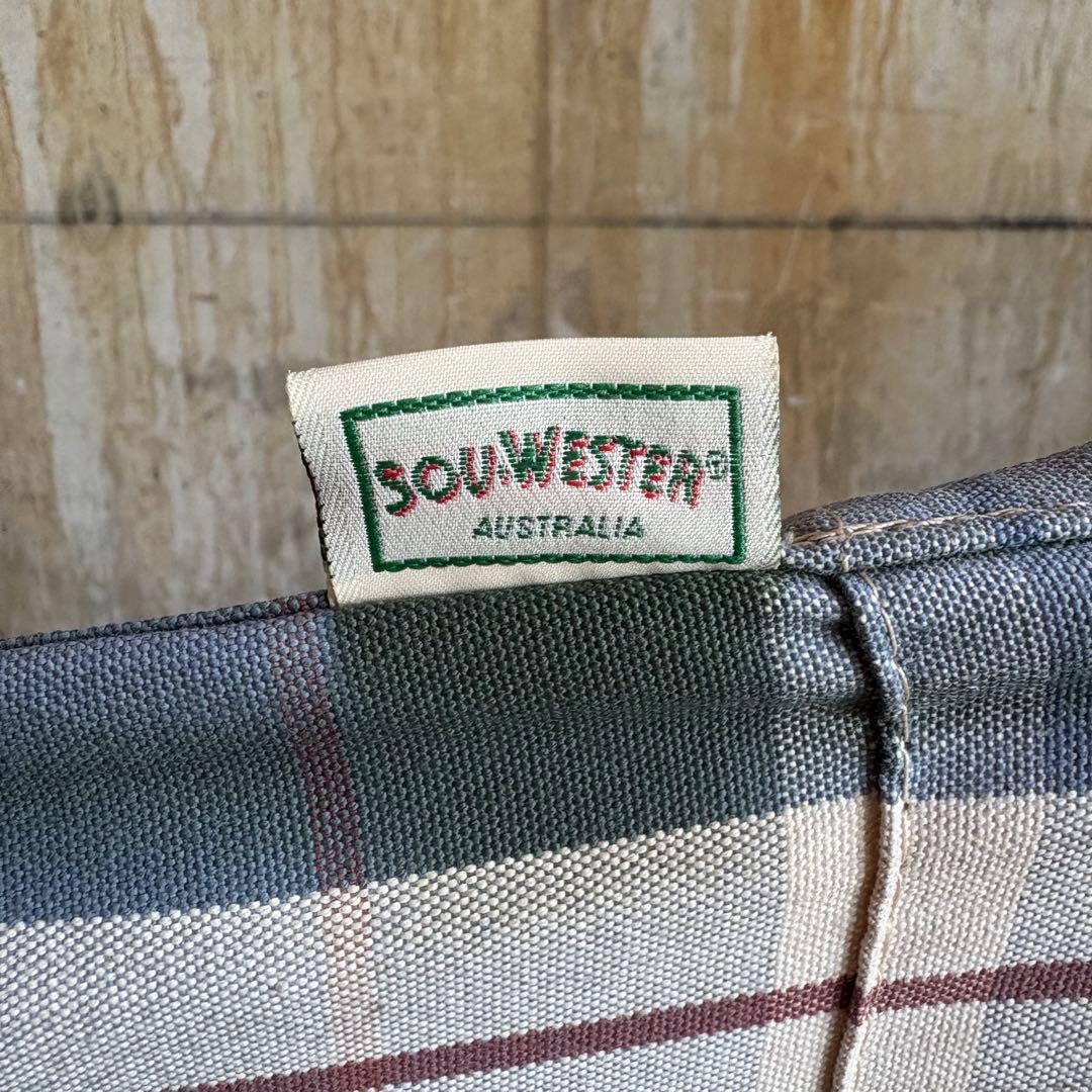 SOU WESTER ヴィンテージ ディレクターズチェア　チーク材　①