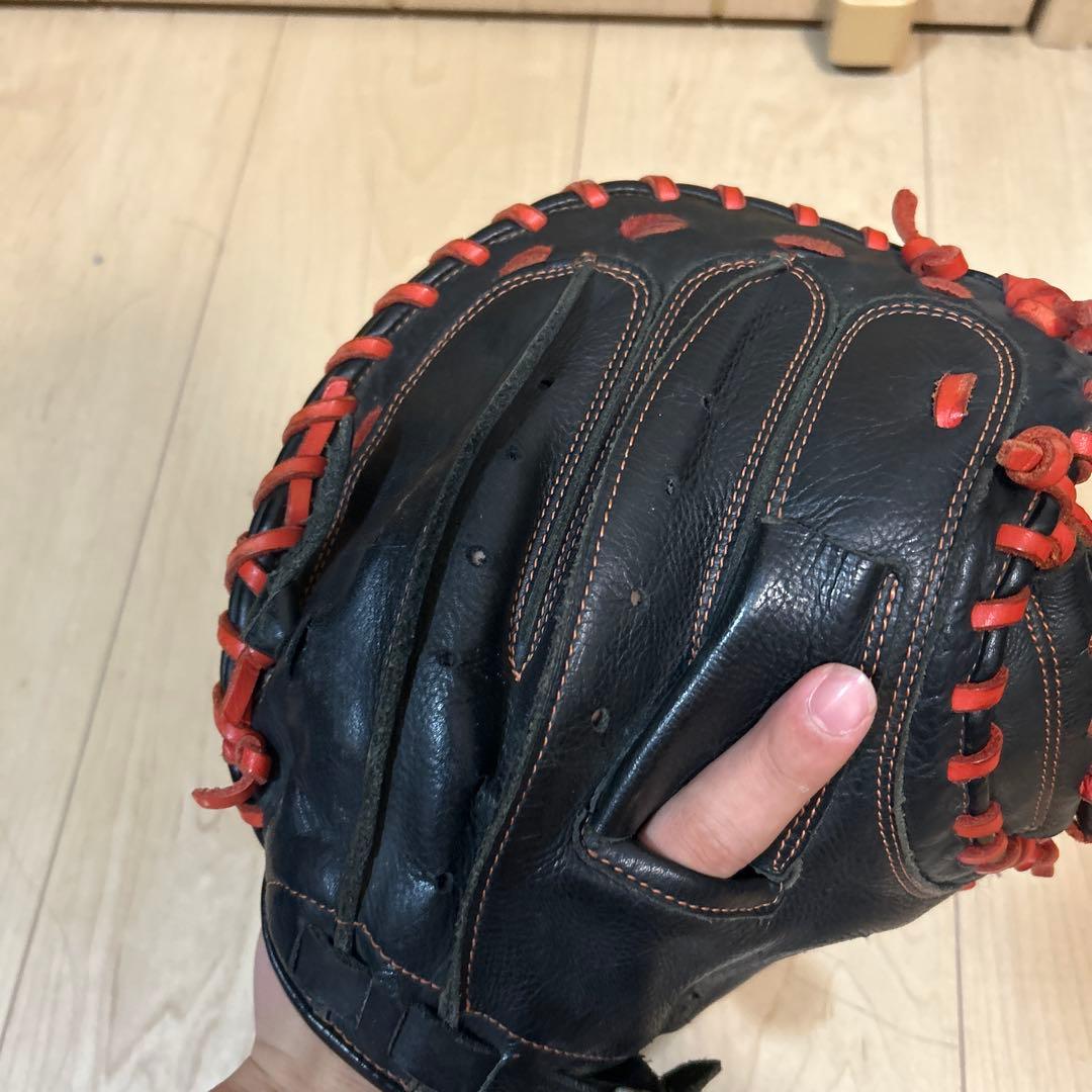 アシックス少年軟式用キャッチャーミット