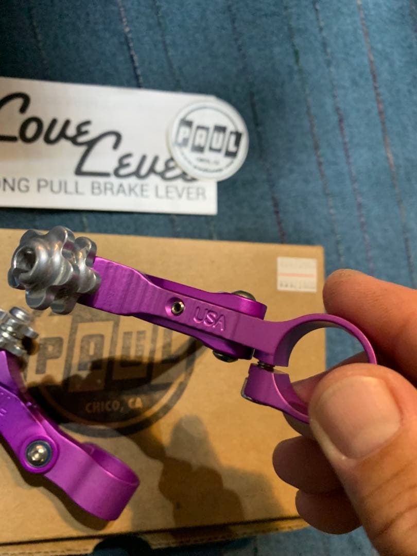 パーツ PAUL LOVE LEVER COMPACT PURPLE
