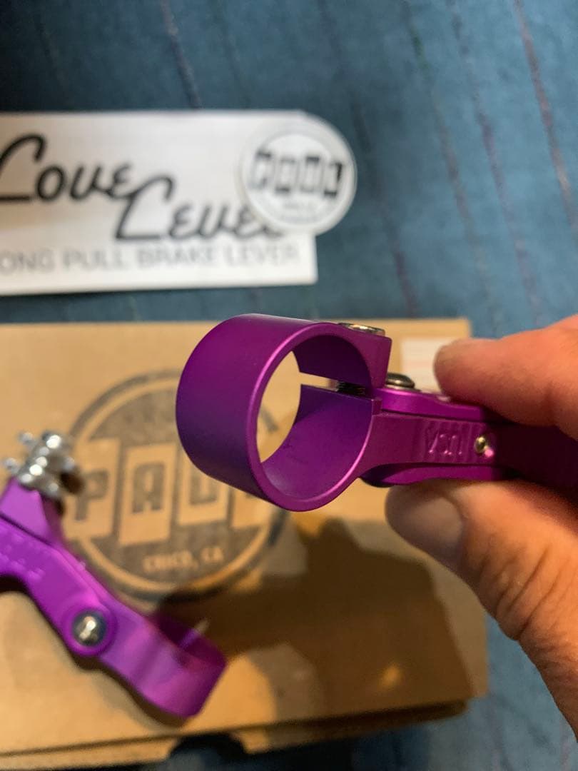 パーツ PAUL LOVE LEVER COMPACT PURPLE