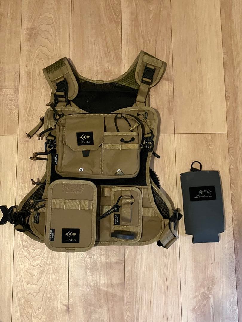 hg50 リーニア　ストリームベスト　オプション多数　フィッシングベスト