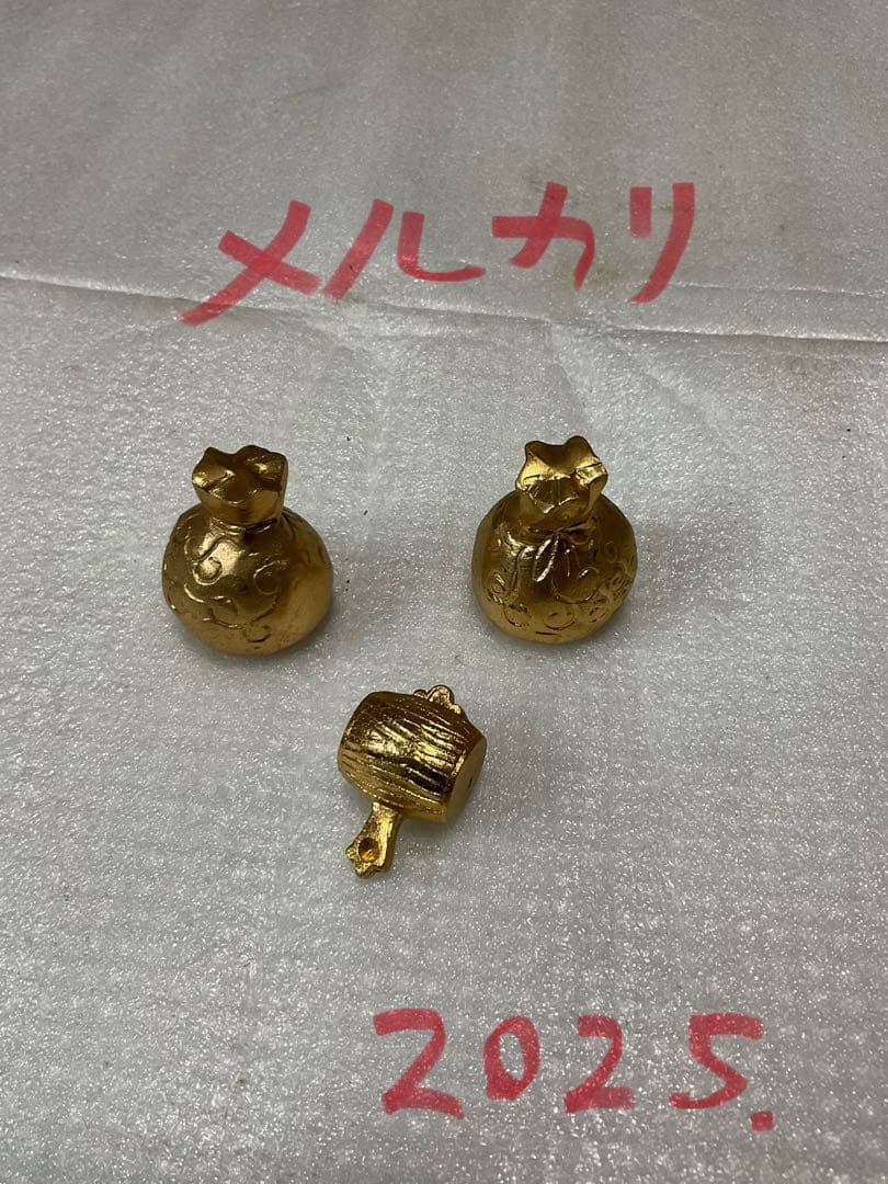 鉄製・七福神。総重量／1.7kg【ケース無し、重量がございます】。