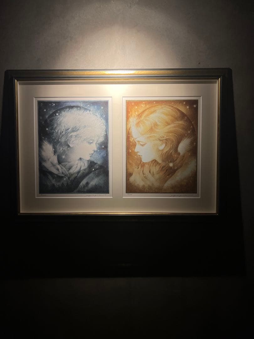 【真作美品】きたのじゅんこ　【金の森】【銀の森】　保証書あり