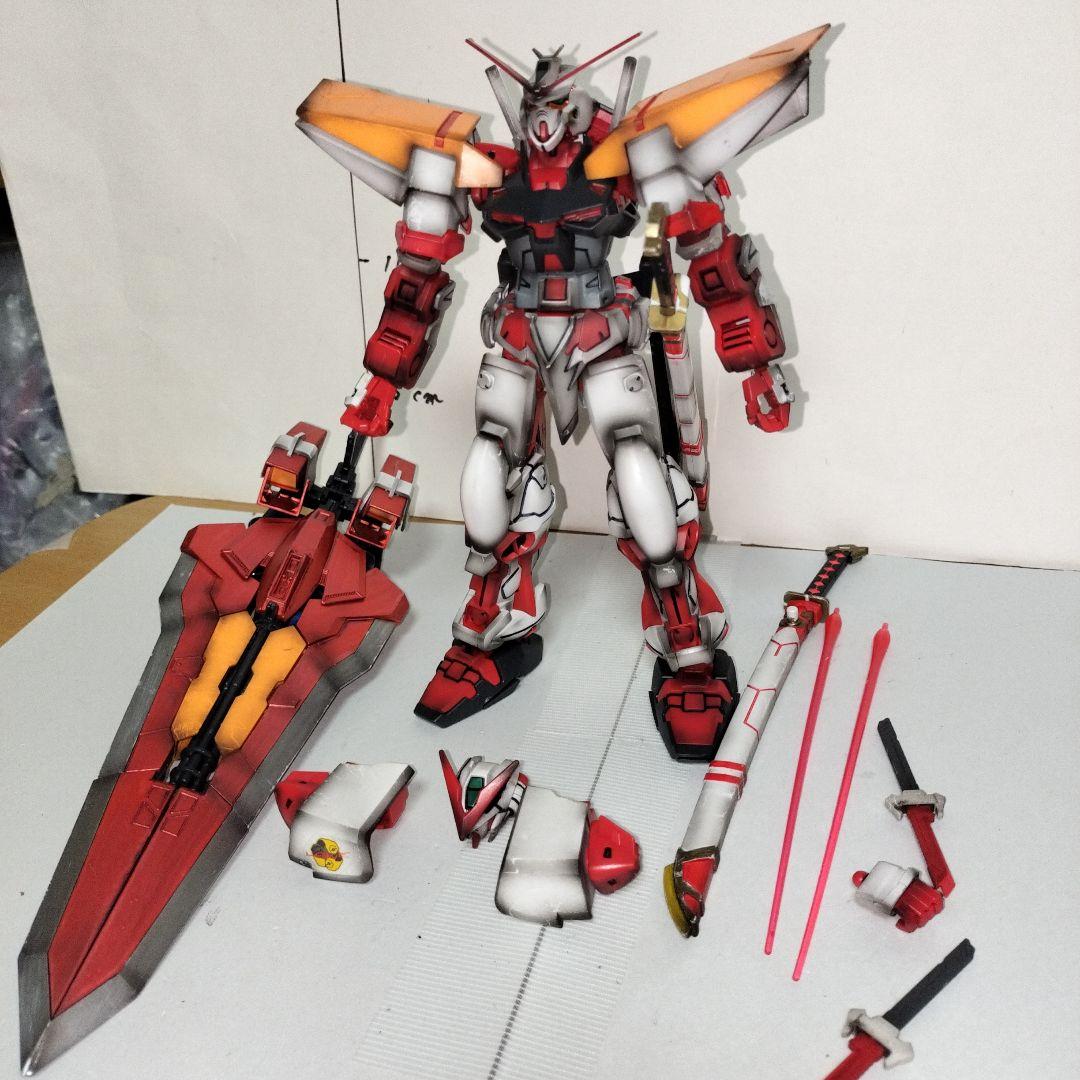 1/100 アストレイレッドフレーム改 塗装完成品 ガンプラ ガンダムSEED
