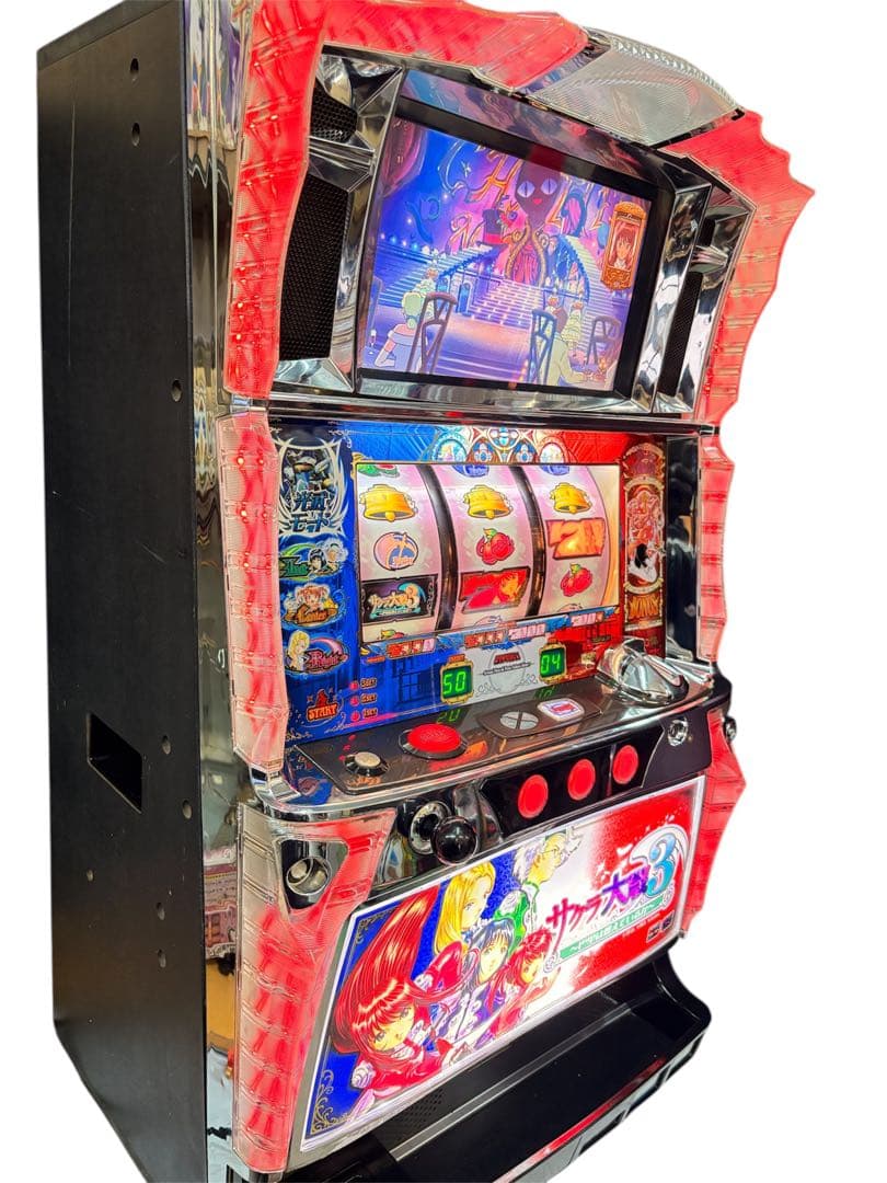 【送料込】サクラ大戦3 パチスロ 実機 直接引取可