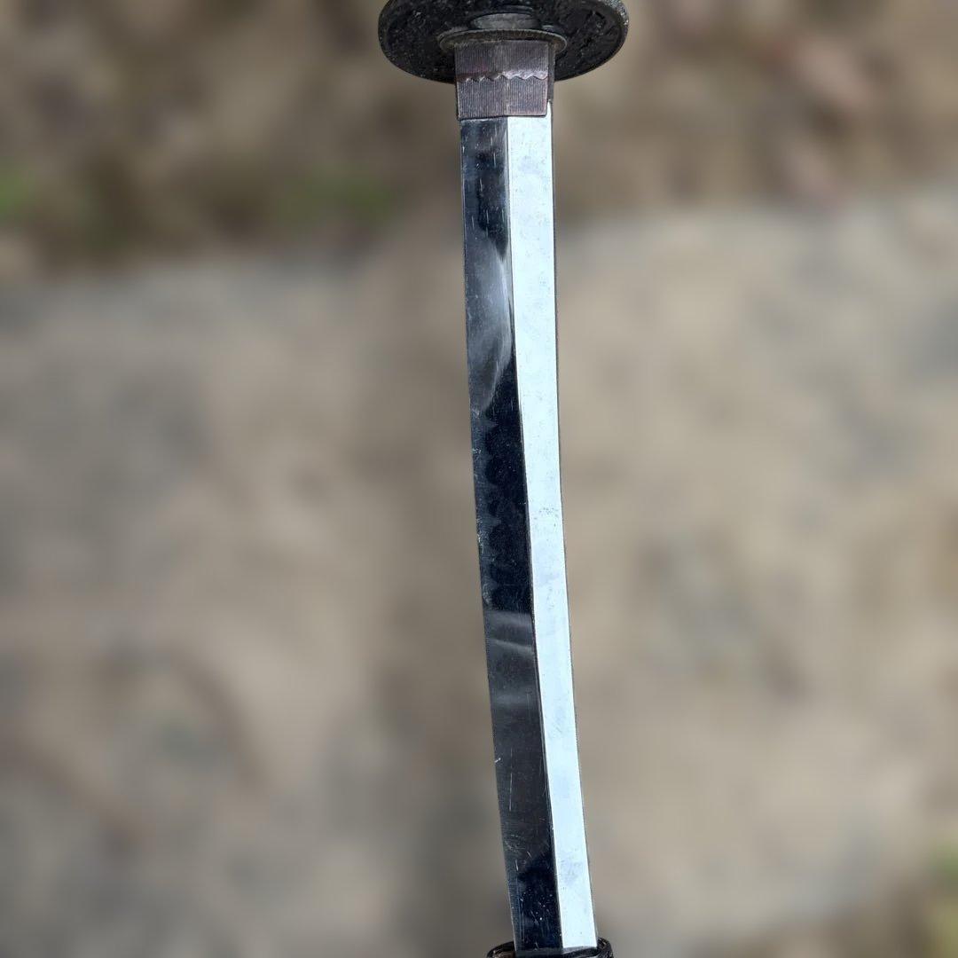 居合刀 曲線刃 布巻きハンドル