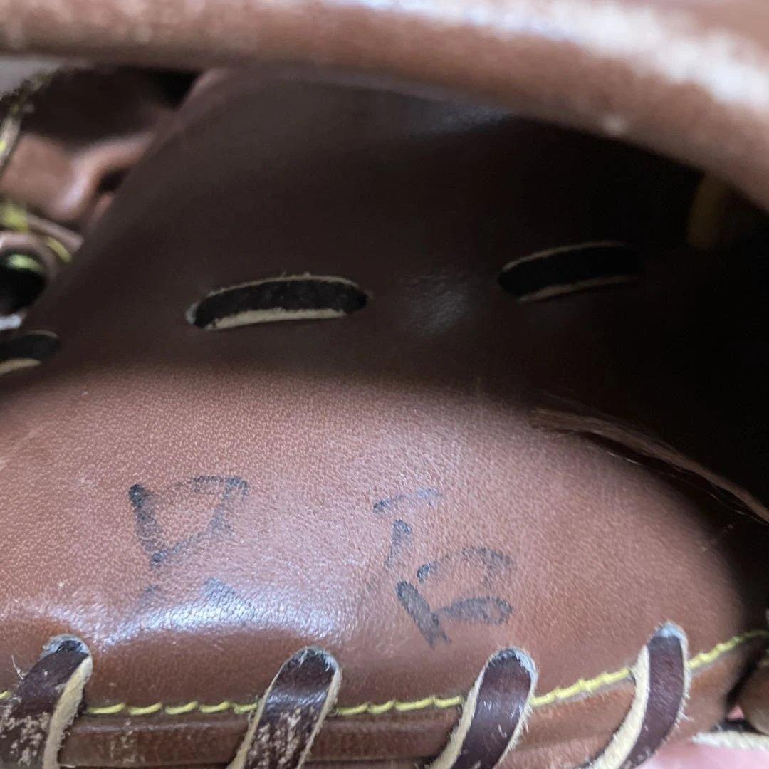 大人用　ミズノ 信義作 オーダー 希少 Mizuno 軟式グローブ　右投げ用