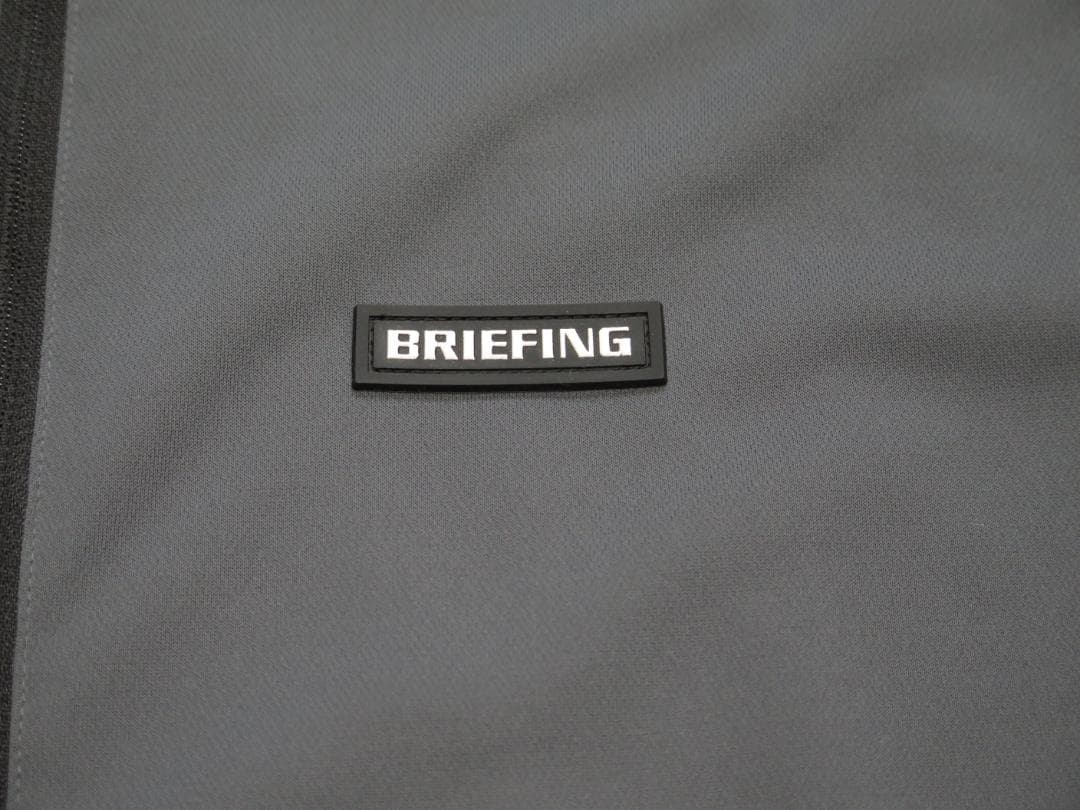 BRIEFING GOLFブリーフィングゴルフ背面ロゴハーフジップフーディーXL