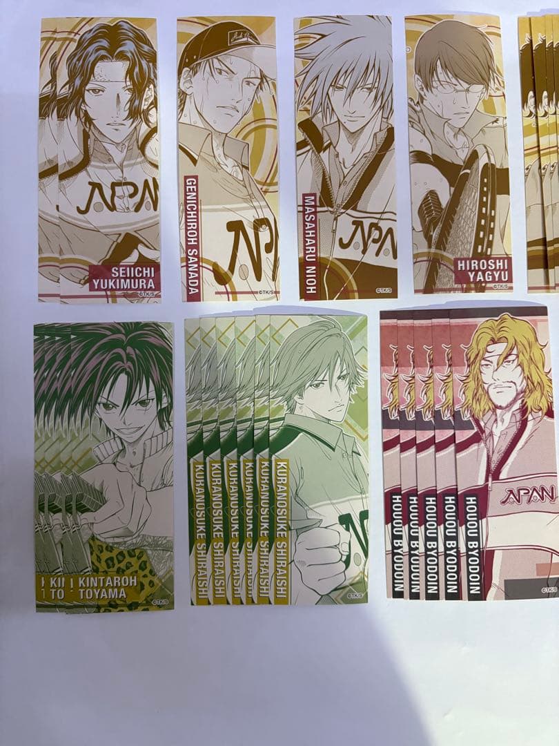 本日限定特価 新テニスの王子様 オリジナルステッカーコレクション 91枚