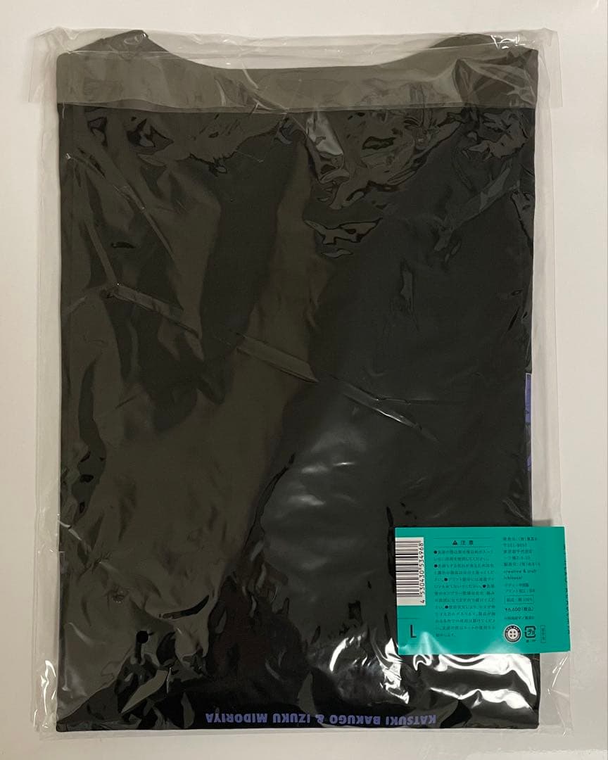 僕のヒーローアカデミア 原画展 緑谷出久&爆豪勝己 Tシャツ Lサイズ