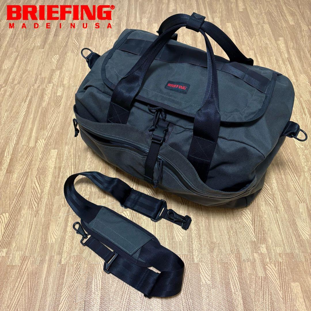 【美品】 ブリーフィング ゴルフ ボストンバッグ ブラック
