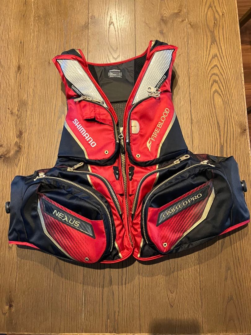 SHIMANO ファイアブラッド フローティングベスト L VF-113U