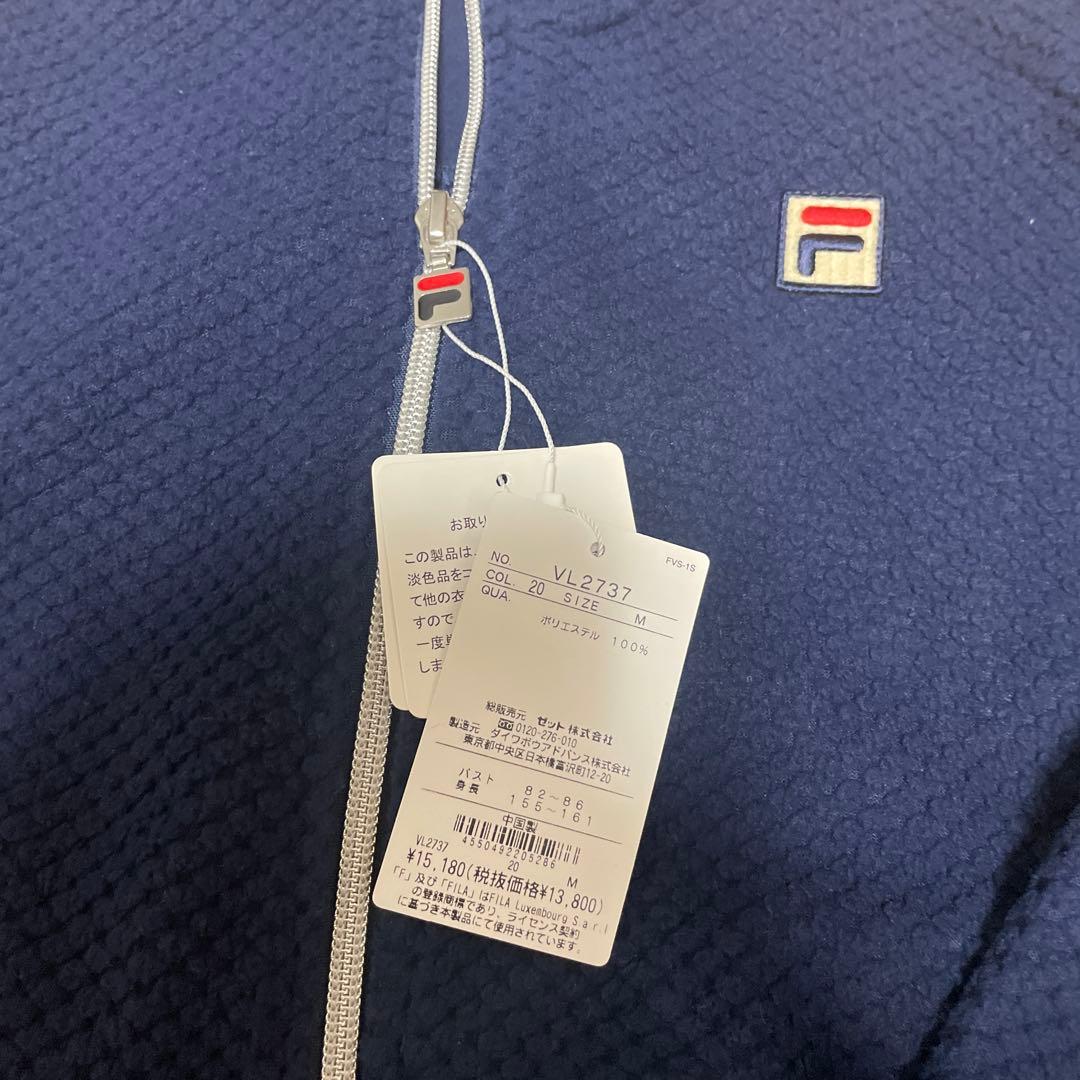 FILA ネイビー モコモロジャケット