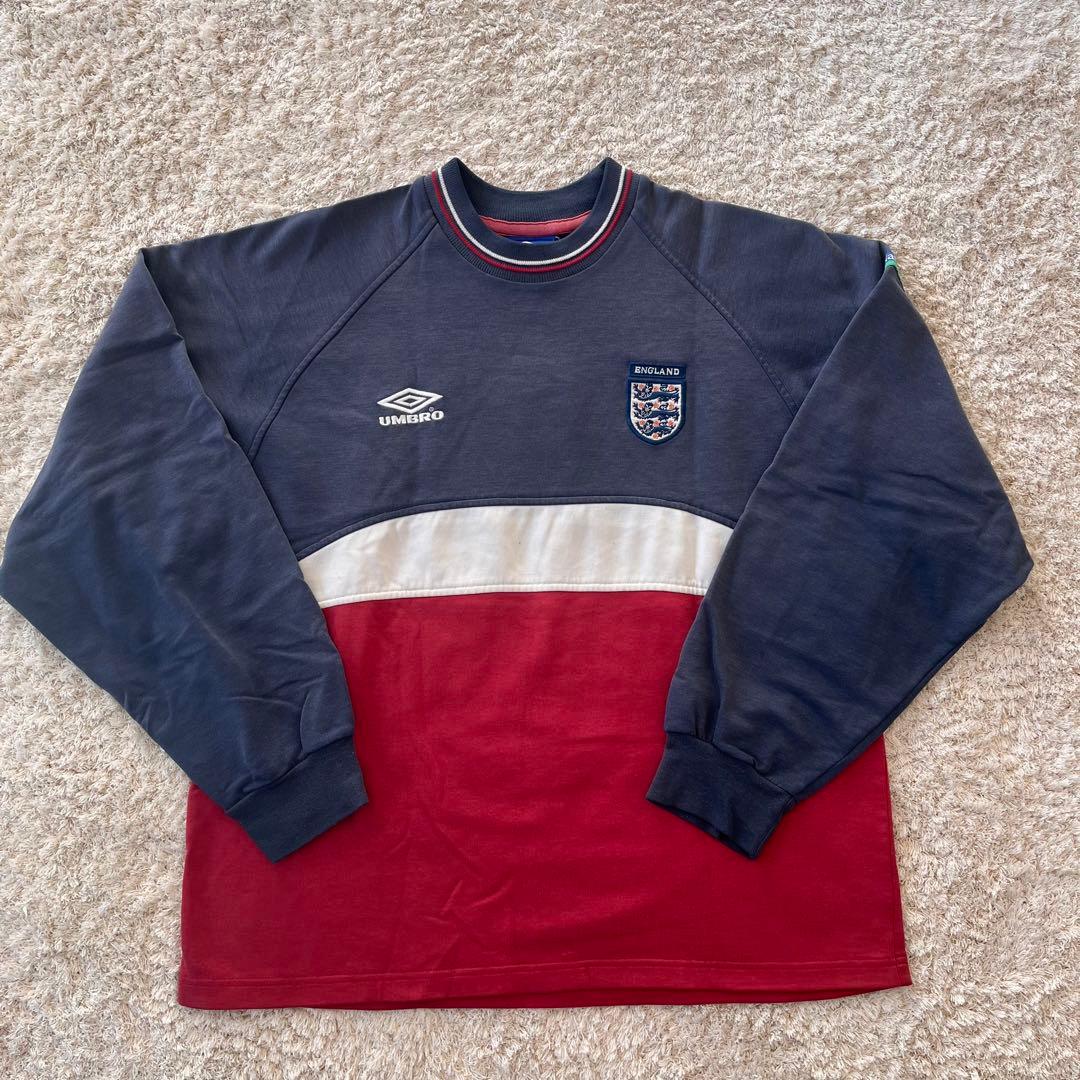 【今だけ値下げ中】 イングランドトレーナー サッカースウェット