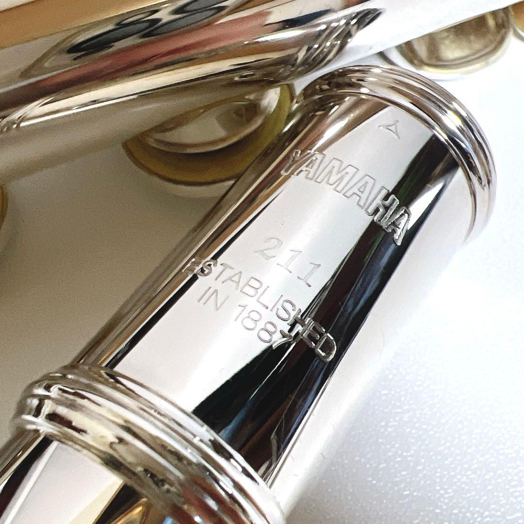 【極美品】YAMAHA ヤマハ フルート　YFL211 YFL-211鏡面仕上げ