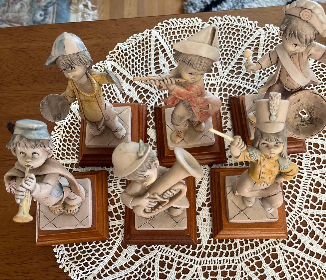 イタリア製　楽団人形6個 お値下げしました。