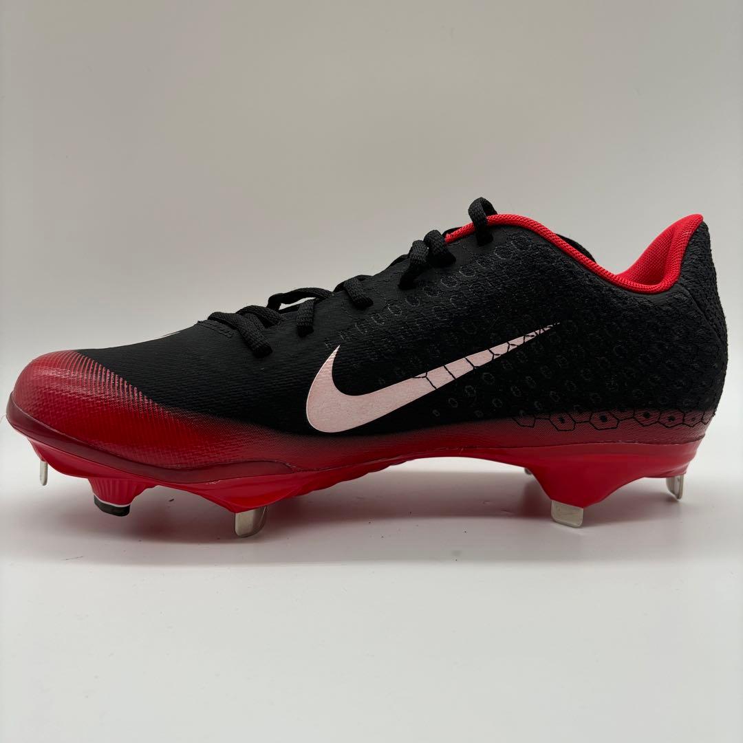 NIKE 野球 スパイク ブラック レッド 黒 赤 26.5㎝ ローカット 軽量