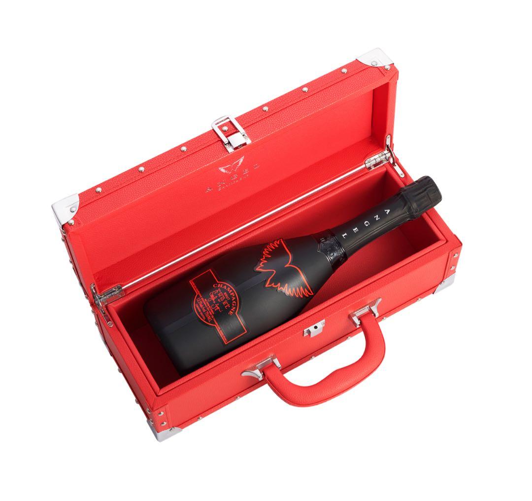 ANGEL CHAMPAGNE NV Brut HALO Red 専用ケース付き