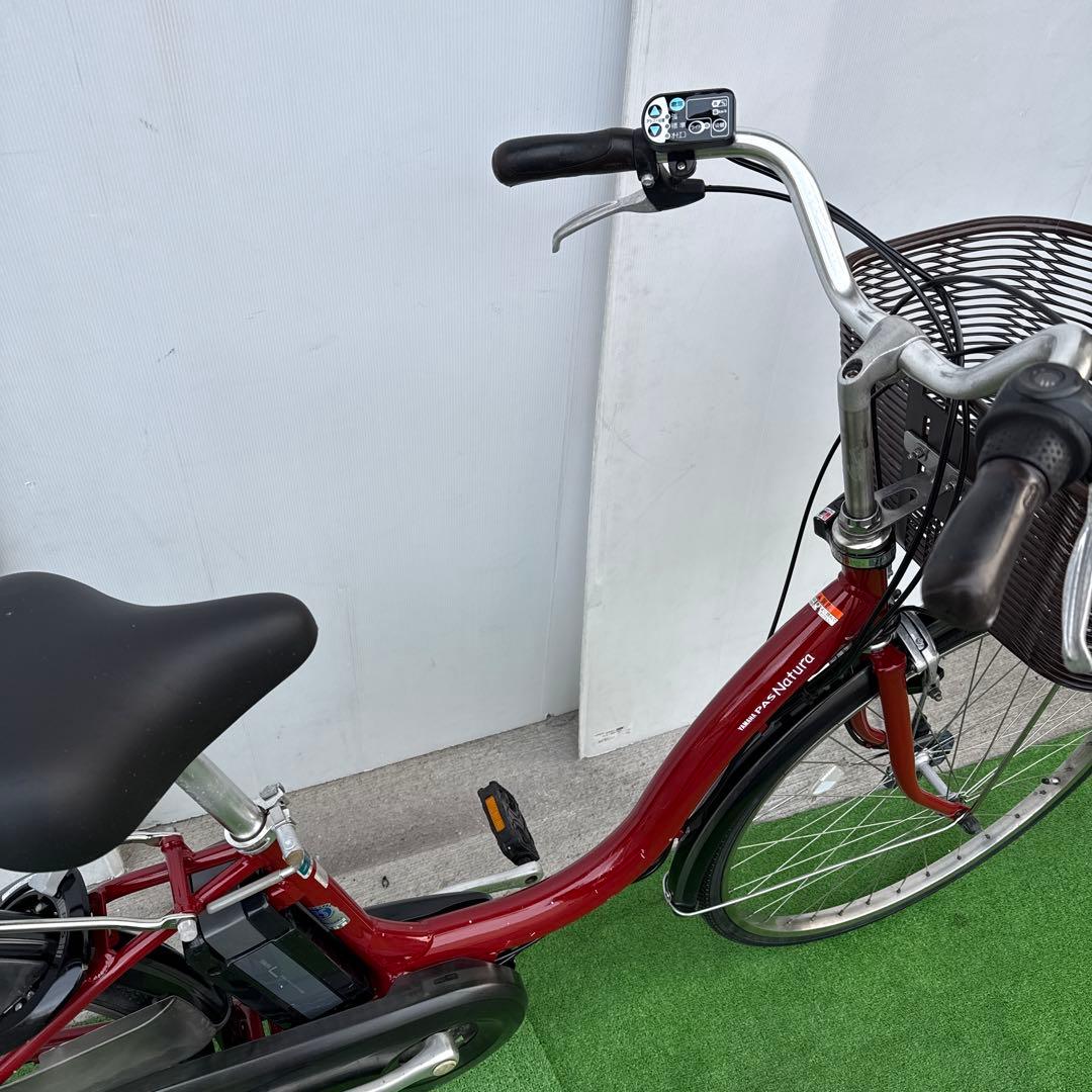 YAMAHAヤマハ 電動アシスト自転車26インチ8.9Ah レッド