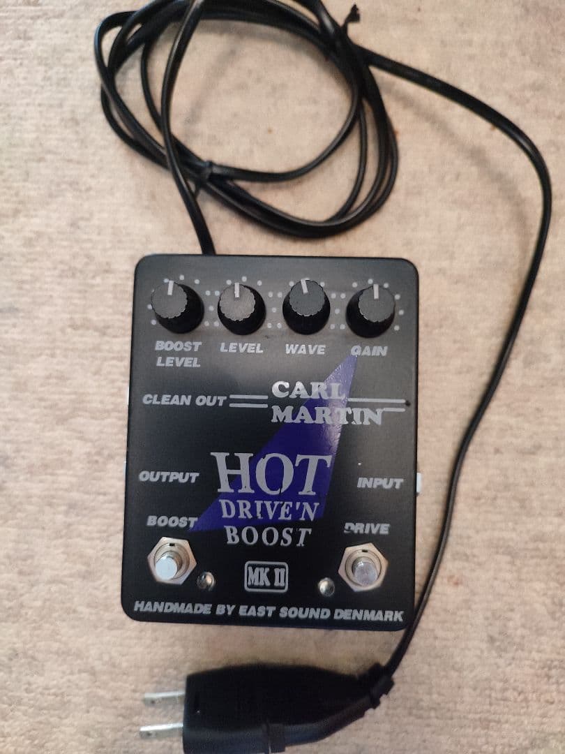 ギター Carl Martin HOT DRIVE'N BOOST