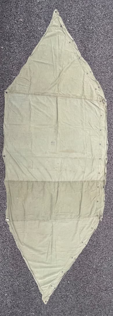 米軍 軍幕　US パップテント シェルターハーフ. #12