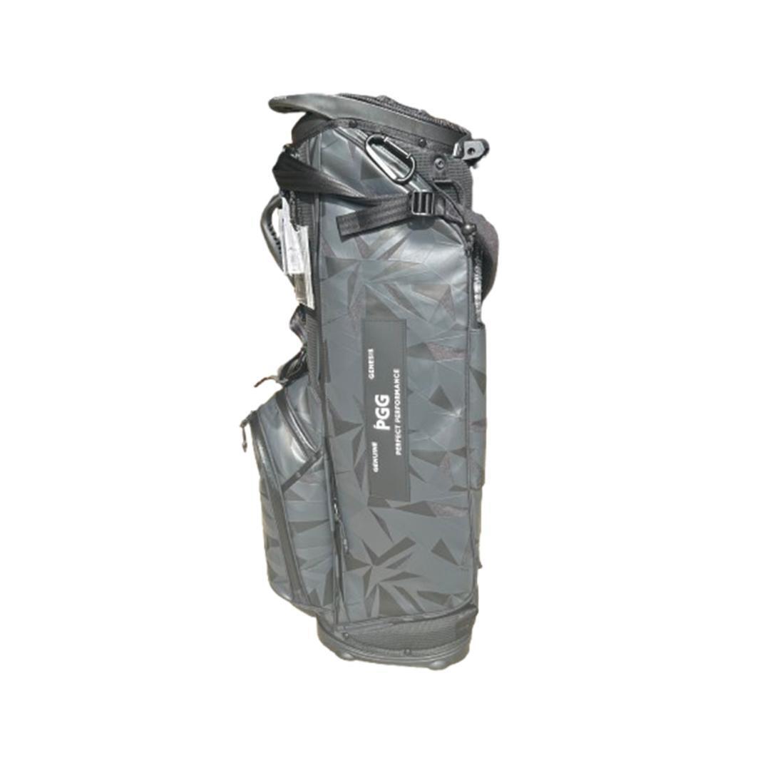 ○★新品 未使用 パーリーゲイツ ポリオックススタンド式キャディバッグ ブラック