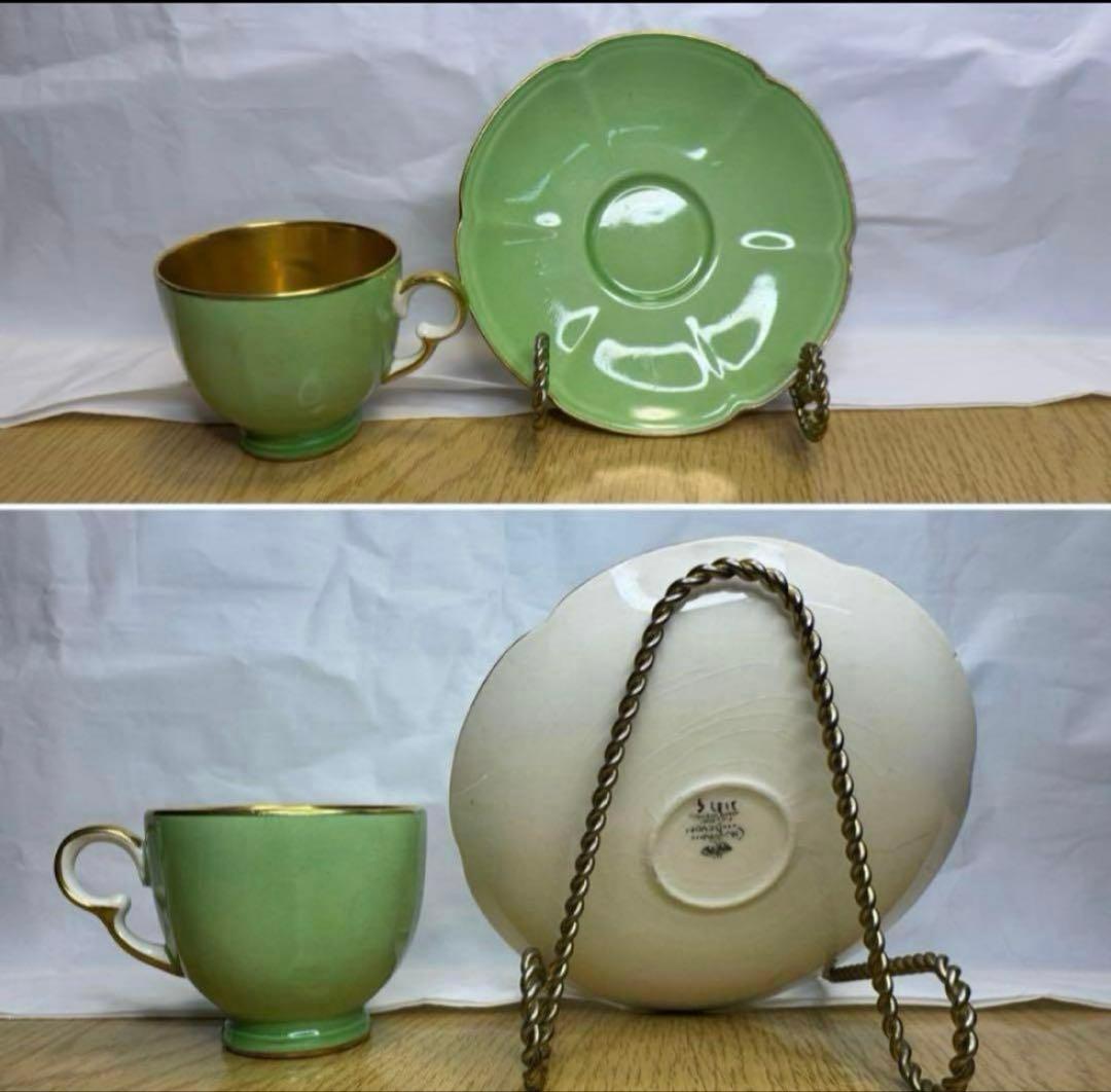 1930年代　イングランド　クラウンデボォン社　カップ＆ソーサー　１個。長期保存