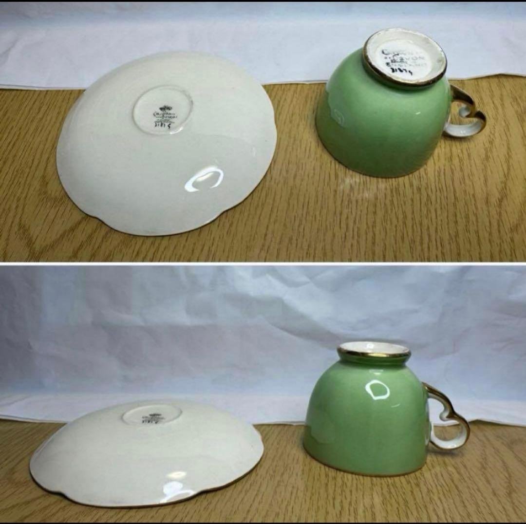 1930年代　イングランド　クラウンデボォン社　カップ＆ソーサー　１個。長期保存