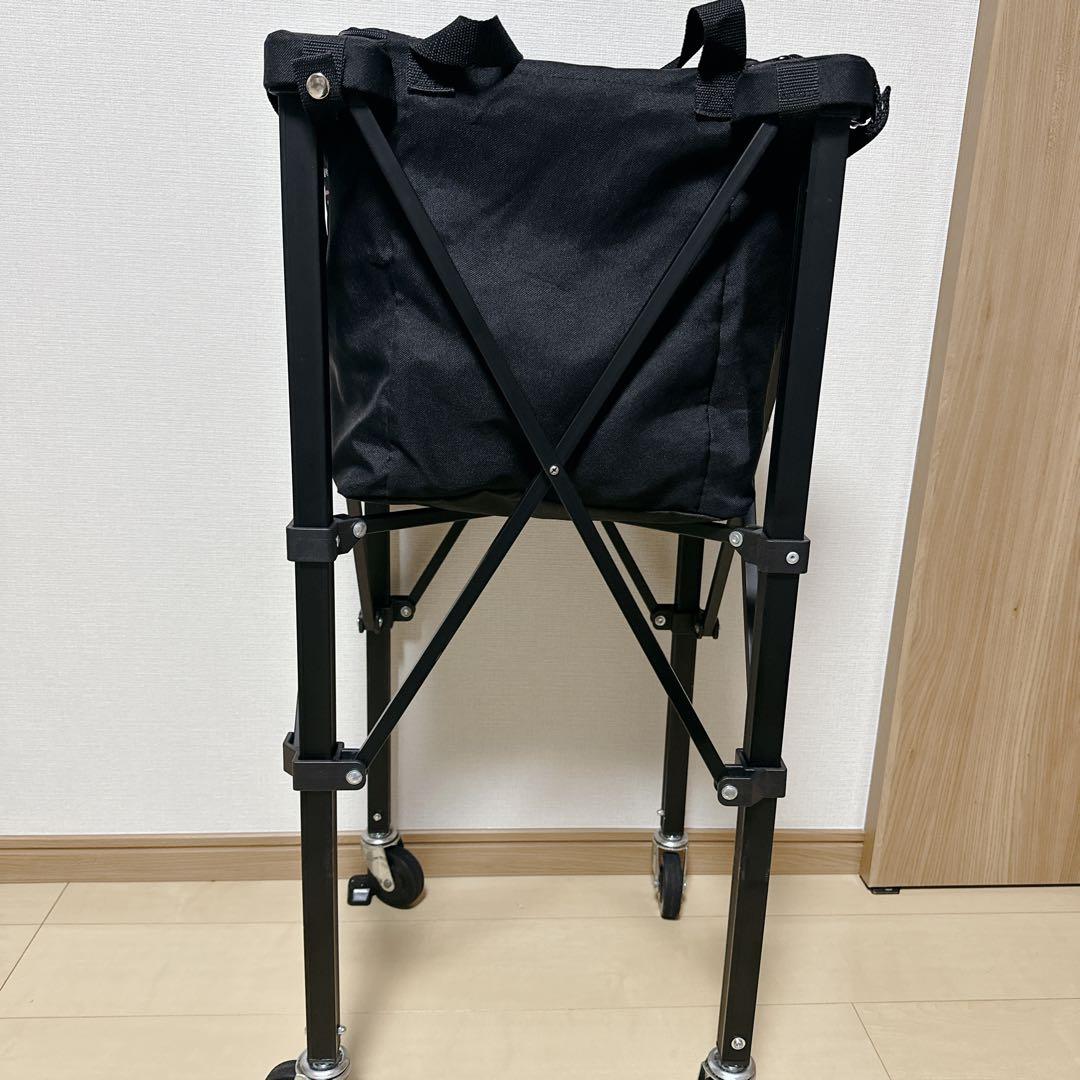 GAMMA ボールホッパー EZトラベルカート テニスボール キャスター カゴ