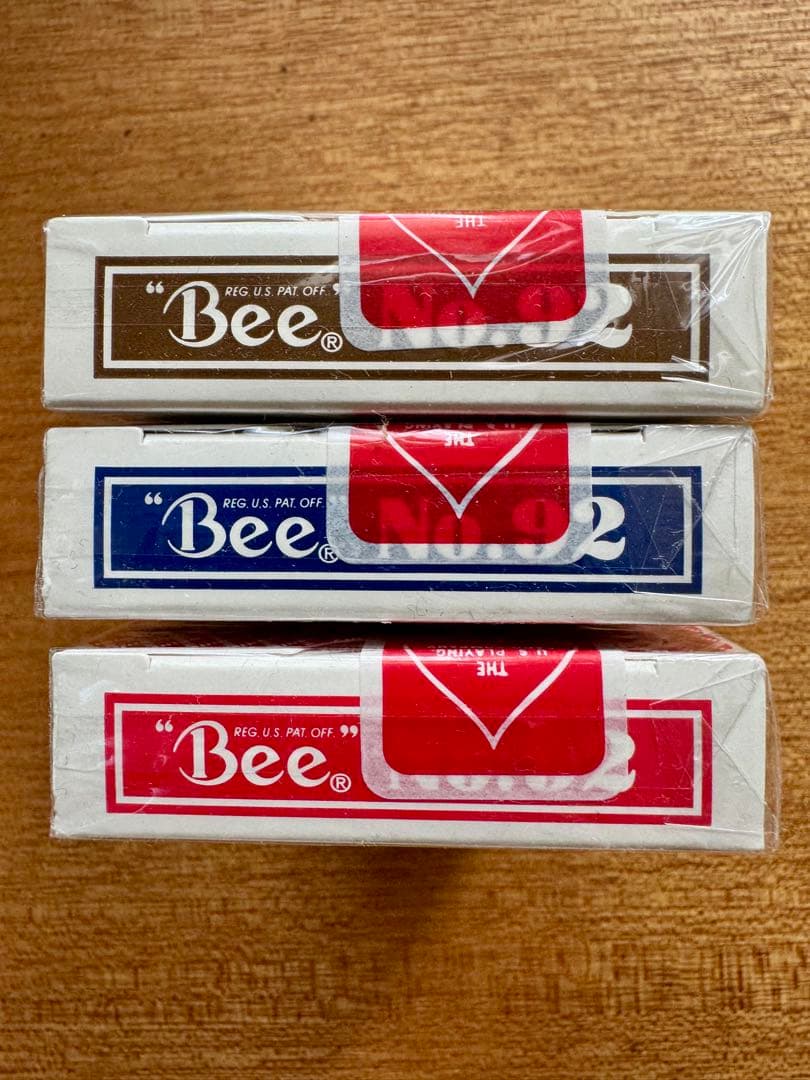 Bee Wynn Deck　レアデック Red・Blue・Brown　各１