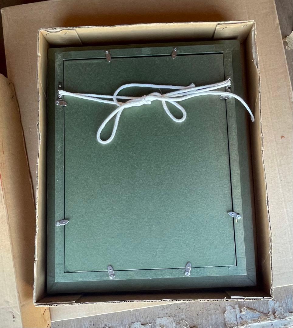 アンティーク品　油絵　お人形　美品