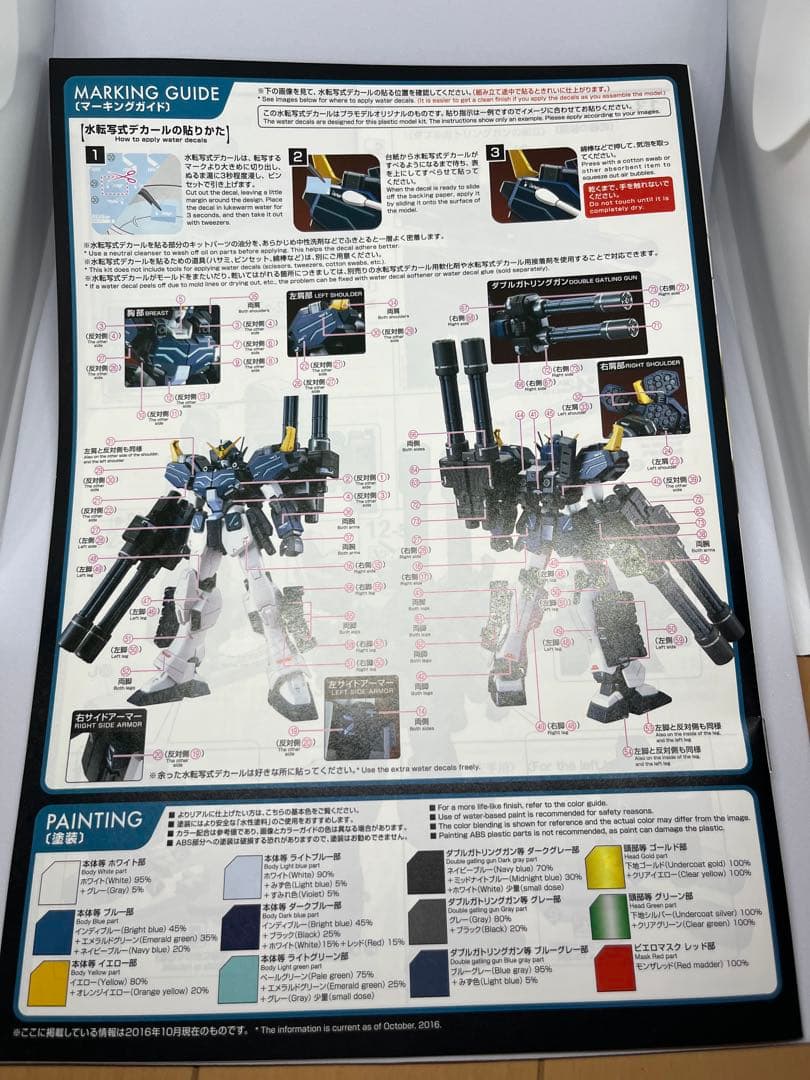 MG ガンダムヘビーアームズ改EW 【素組】