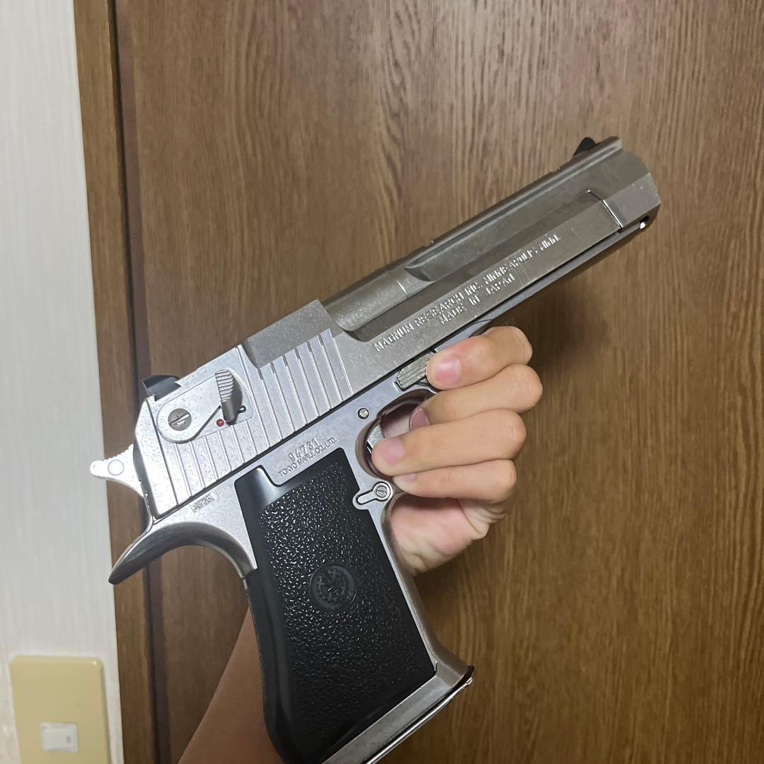 デザートイーグル50AE ガスガン シルバー