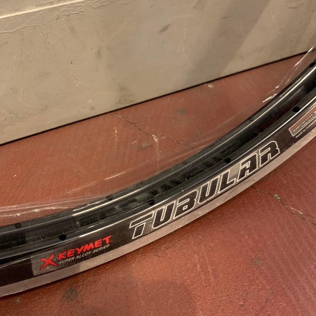 X-EYEMET T-25 チューブラーリム　32H ブラック